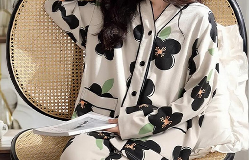 What has been the evolution of home wear from pajamas to home fashion?